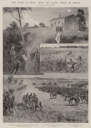 De Crisis in China, met de Geallieerde Troepen naar Peking